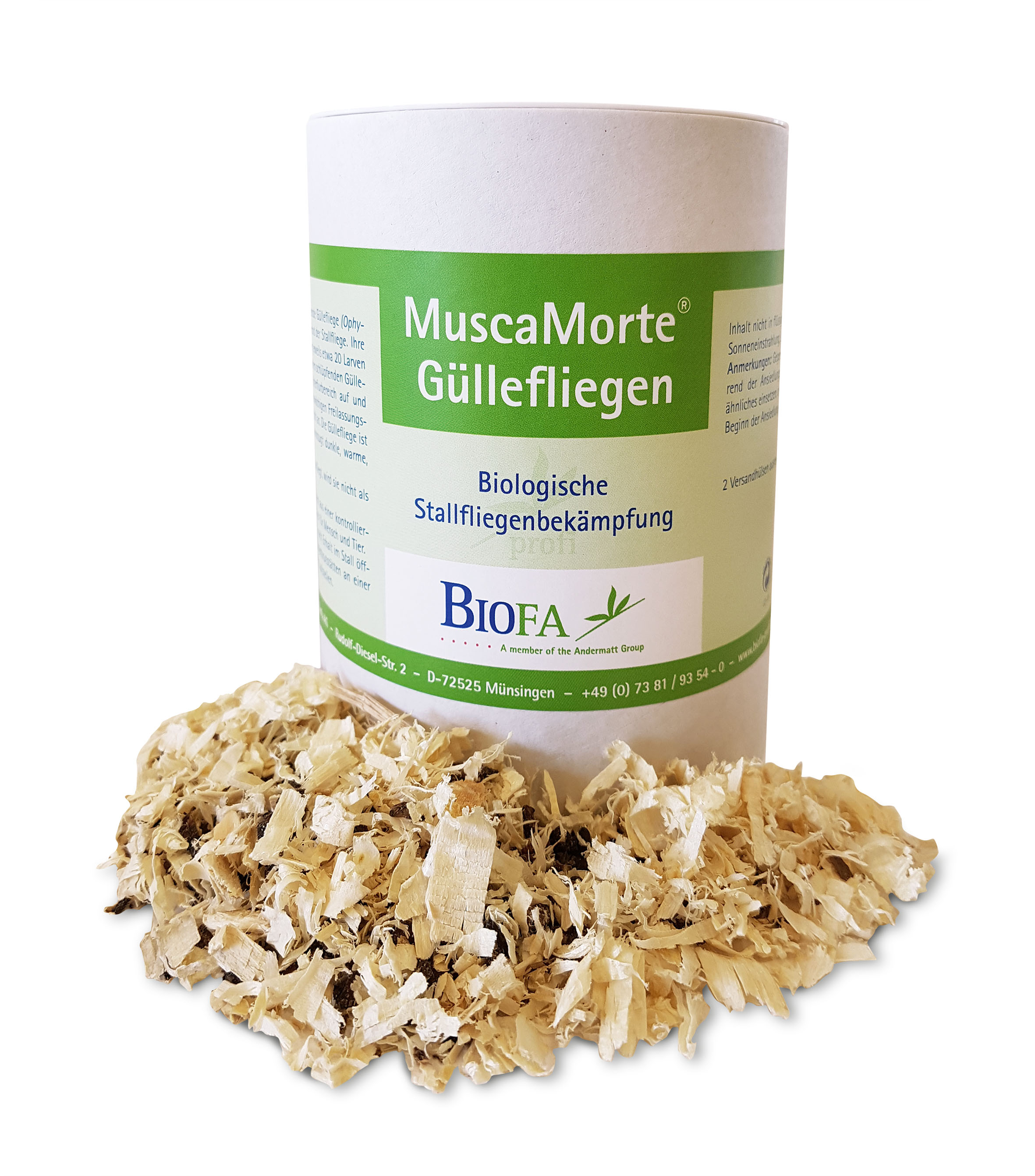 MuscaMorte® Güllefliegen (Ophyra aenescens)